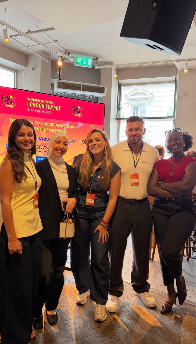 Attendees and speakers together at the 2026 Women in Tech London Summit
